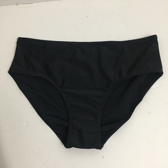 Halcurt black bikini swim bottoms. New without tags. Sz Small - Picture 1 of 3